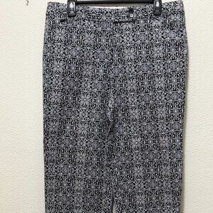 Charter Club navy white capri. "Allison" fit, woman's size 14